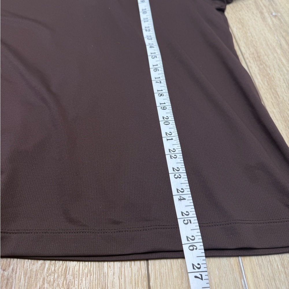Nike Dri-Fit Brown Polo Shirt Men’s XL Golf Active - Picture 7 of 9